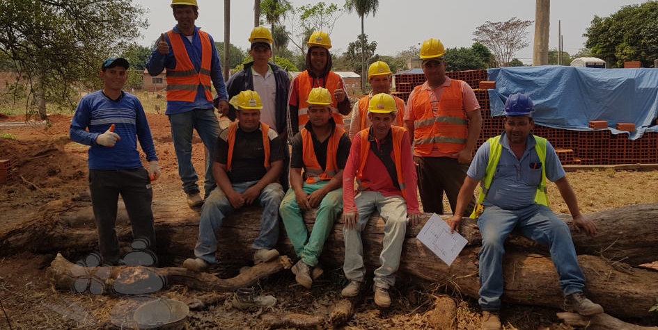 ZenGarden Paraguay construction diary - the Team